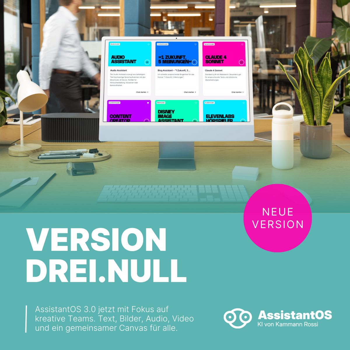 AssistantOS 3.0 – Die nächste Generation - Release Screenshot
